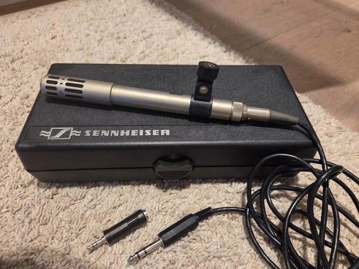 Sennheiser vintage shotgun microfoon, Muziek en Instrumenten, Microfoons, Ophalen of Verzenden, Zo goed als nieuw