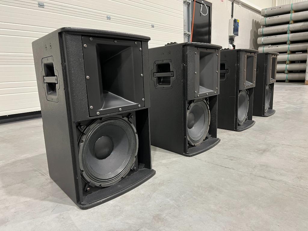 Clair Brothers R-2DP 12"/2" (4x), Audio, Tv en Foto, Luidsprekerboxen, Ophalen of Verzenden, Gebruikt, 120 watt of meer