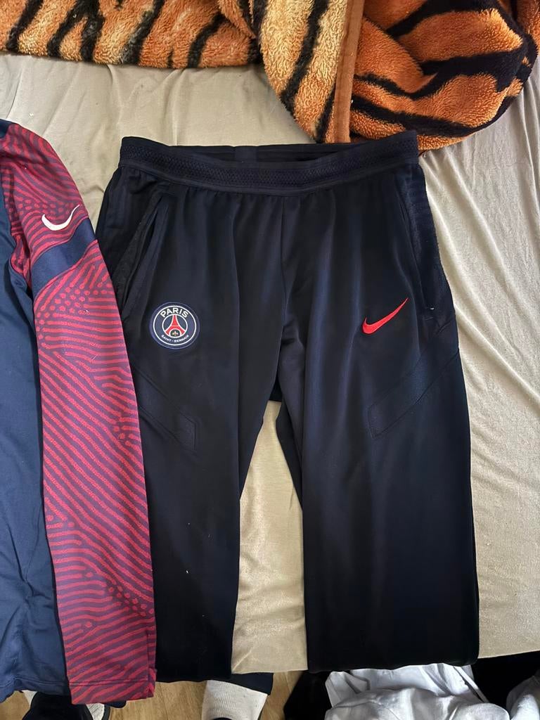 Psg trainingspak, Ophalen, Blauw, Gedragen, Maat 42/44 (L)