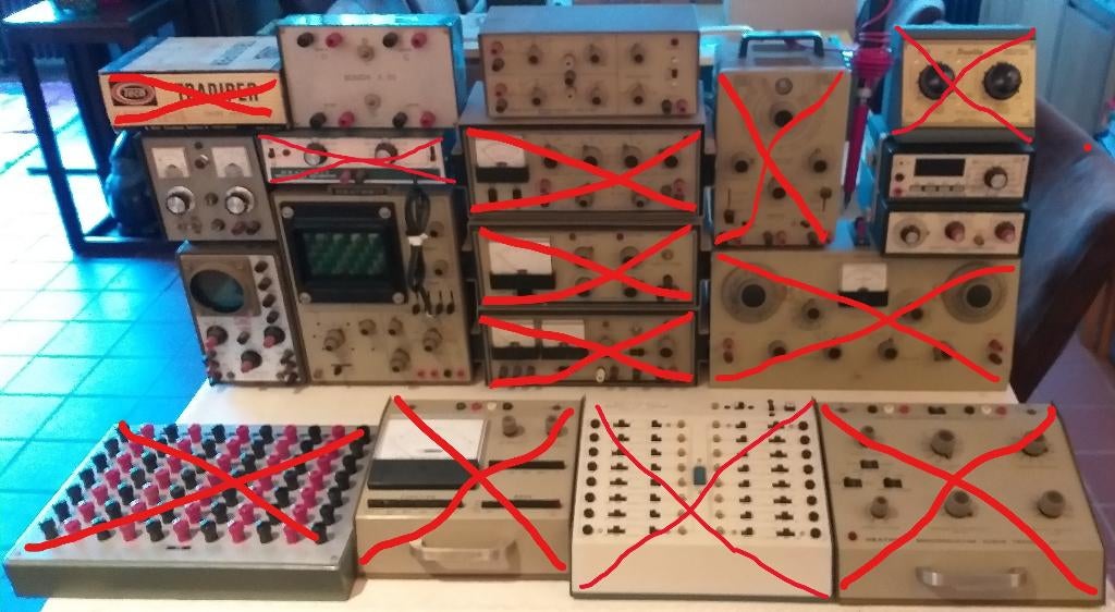 ELEKTRONICA LAB-WORKSHOP APPARATEN, Ophalen, Gebruikt