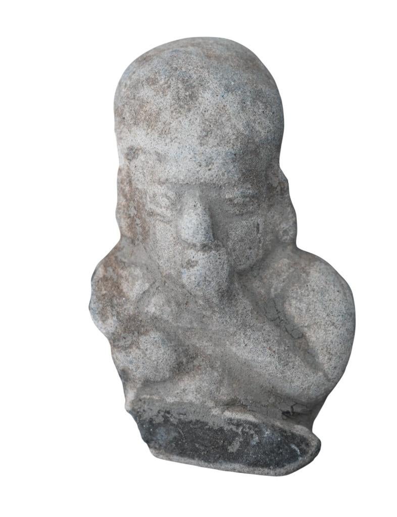 Precolumbiaans terracotta fragment,La Tolita, Tumaco cultuur, Ophalen of Verzenden