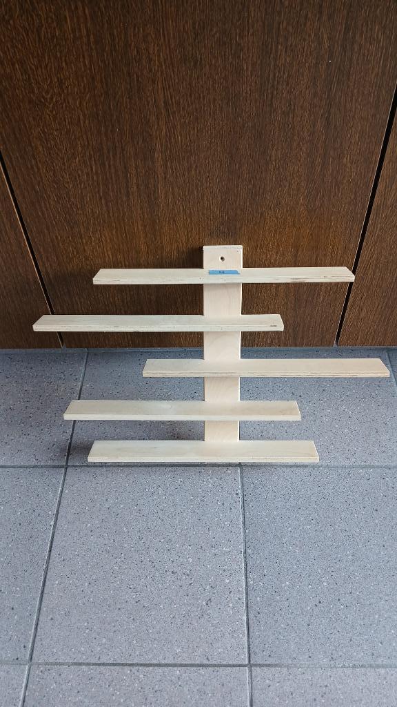 houten rekje 37 x 37 cm, schab,perfecte staat, Ophalen, Zo goed als nieuw