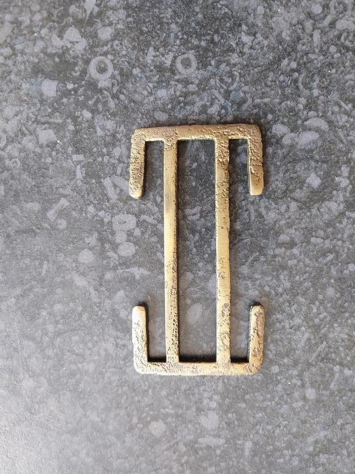 Engelse p1908 gesp riem wo1, Verzamelen, Ophalen of Verzenden