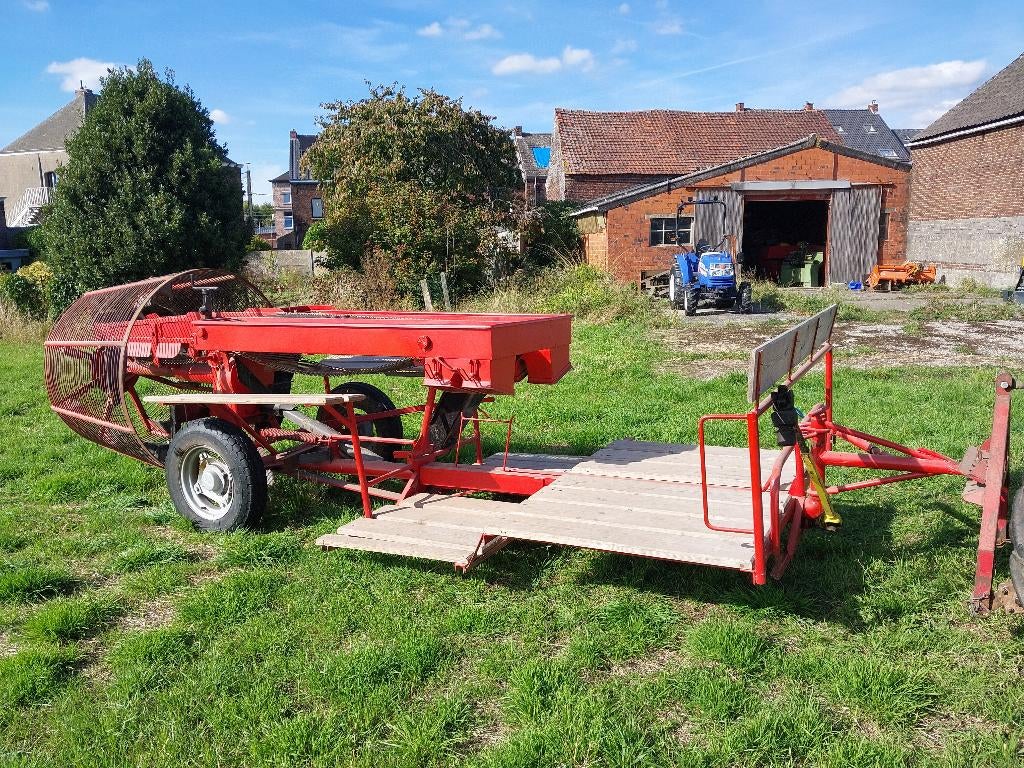 Arracheuse de pommes de terre Samro Junior, Articles professionnels, Enlèvement