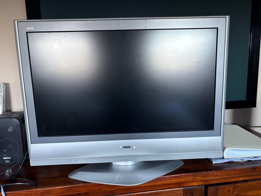 32” lcd tv, Ophalen, Gebruikt, Panasonic, 50 Hz