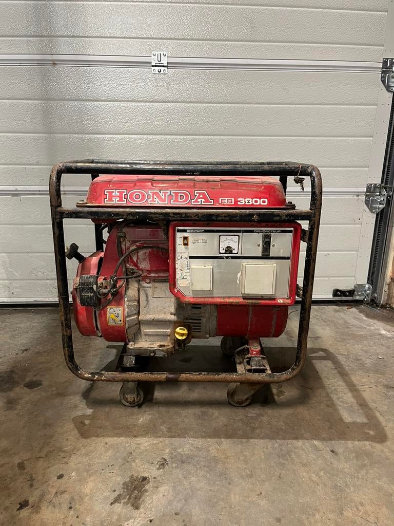 Honda EB 3800 benzine, Doe-het-zelf en Bouw, Aggregaten, Ophalen, Gebruikt, Minder dan 5 kVA, Benzine