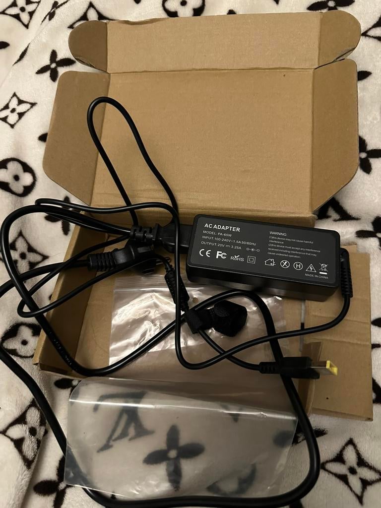 Lenovo laptop oplader 65w, Ophalen, Nieuw, Lenovo