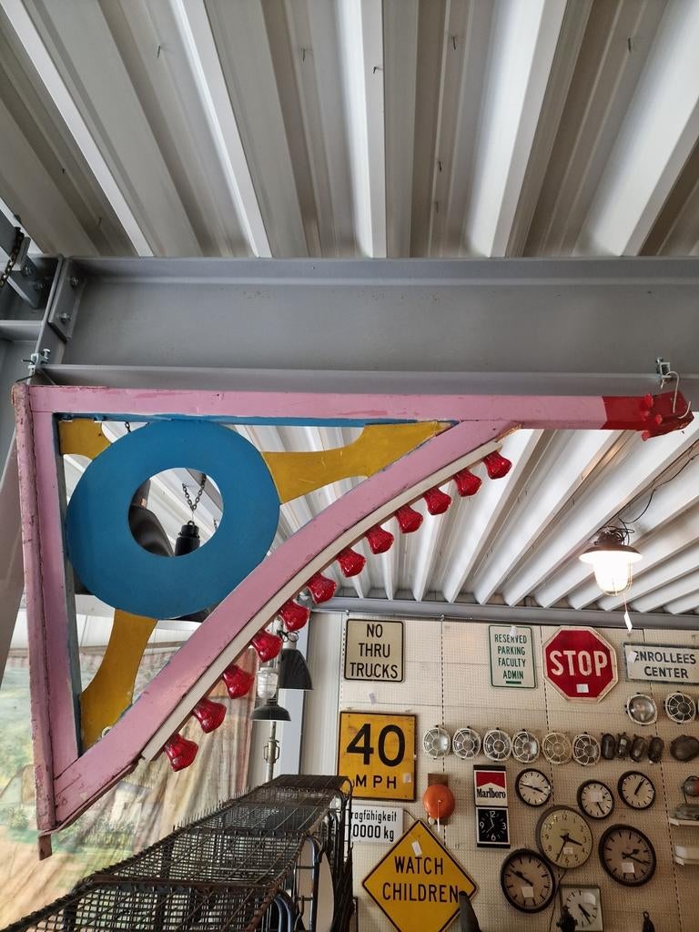 panneaux de fête foraine d'Angleterre, Enlèvement