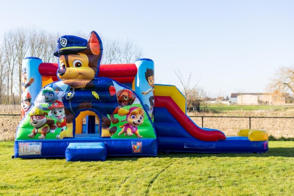 Paw Patrol Springkasteel, Hobby en Vrije tijd, Feestartikelen | Verhuur, Zo goed als nieuw, Ophalen of Verzenden