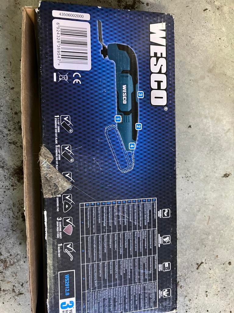 Multitool wesco, Bricolage & Construction, Enlèvement, Neuf