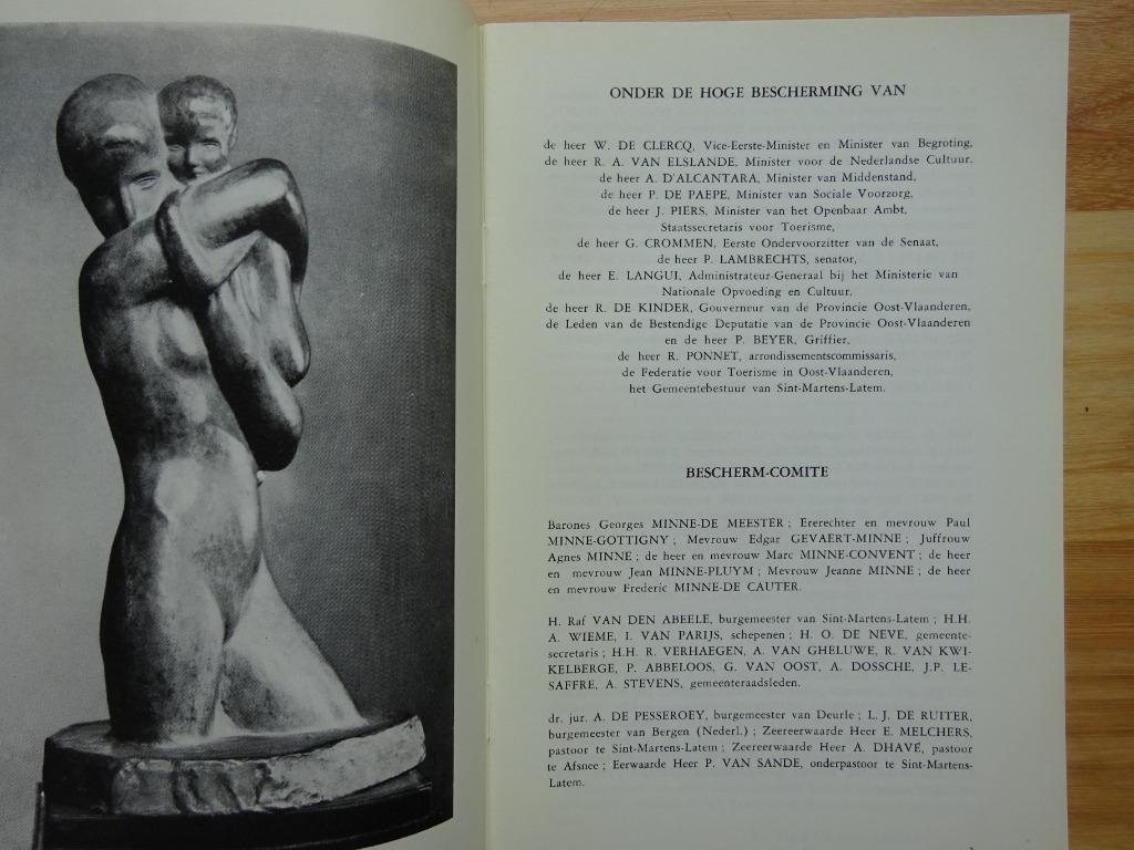 George Minne, Latem 1966, Ophalen of Verzenden, Gelezen, Schilder- en Tekenkunst