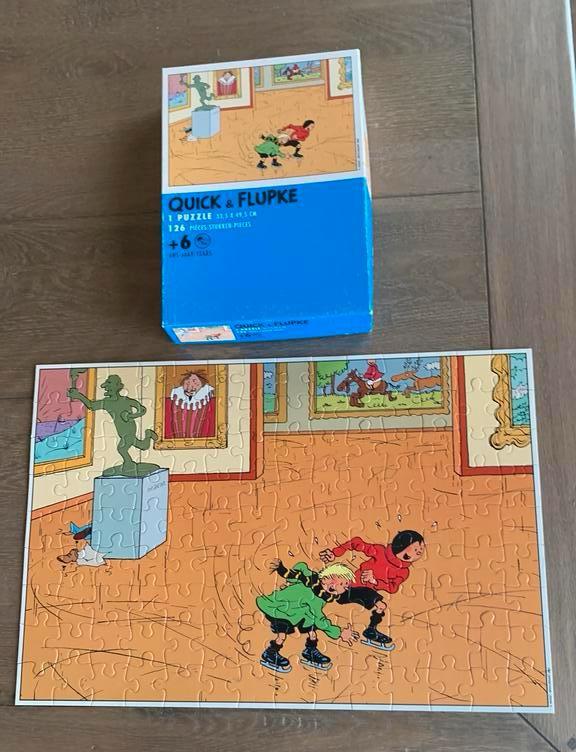 Casse-tête Quick & Flupke 126 Herge Moulinsart 2002, Collections, Enlèvement ou Envoi, Comme neuf, Autres types