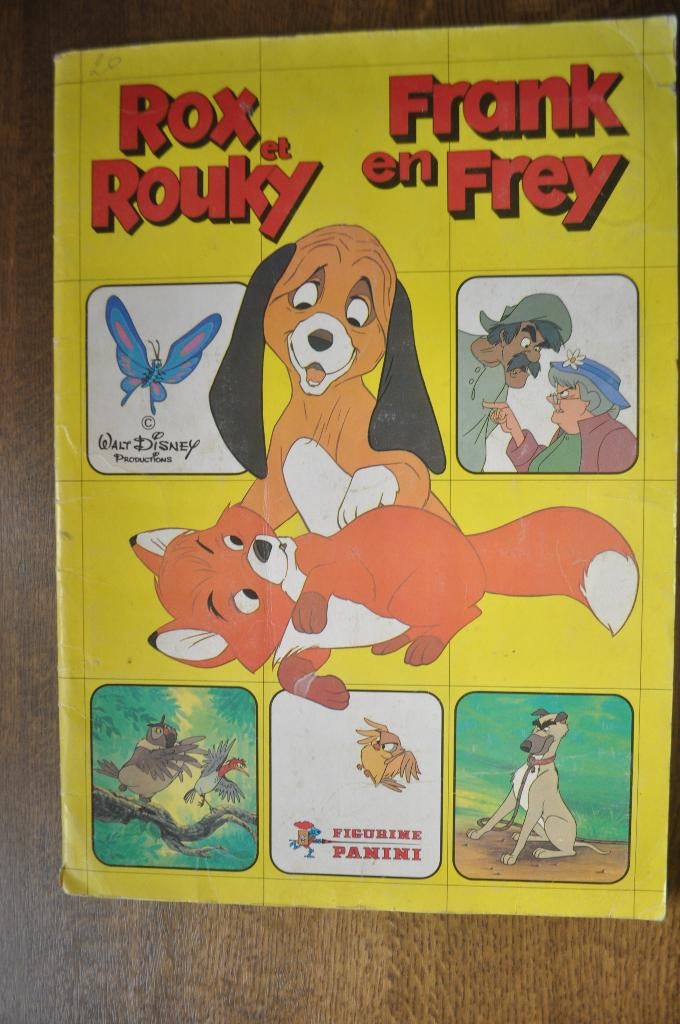 PANINI  COMPLEET ALBUM WALT DISNEY ROX ET ROUKY, Envoi, Utilisé, Plusieurs autocollants