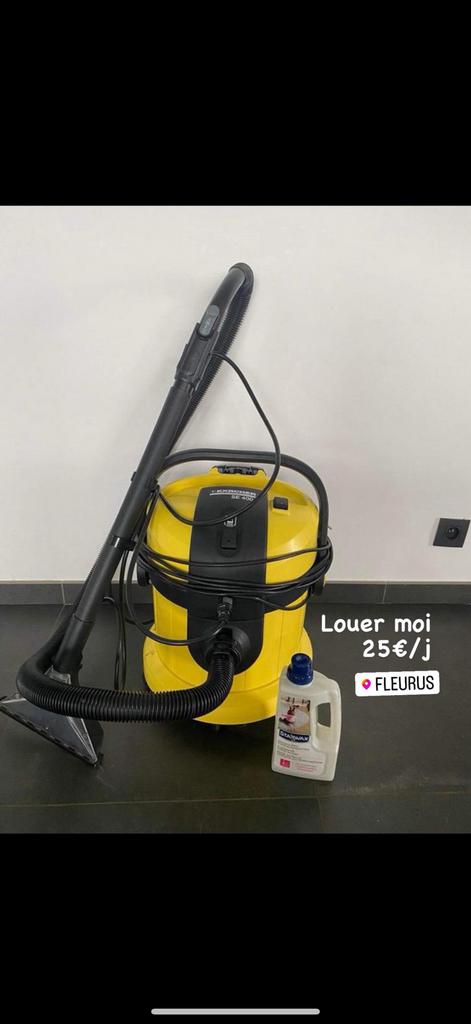 A louer shampouinneuse, Enlèvement, Brosse ou Balai