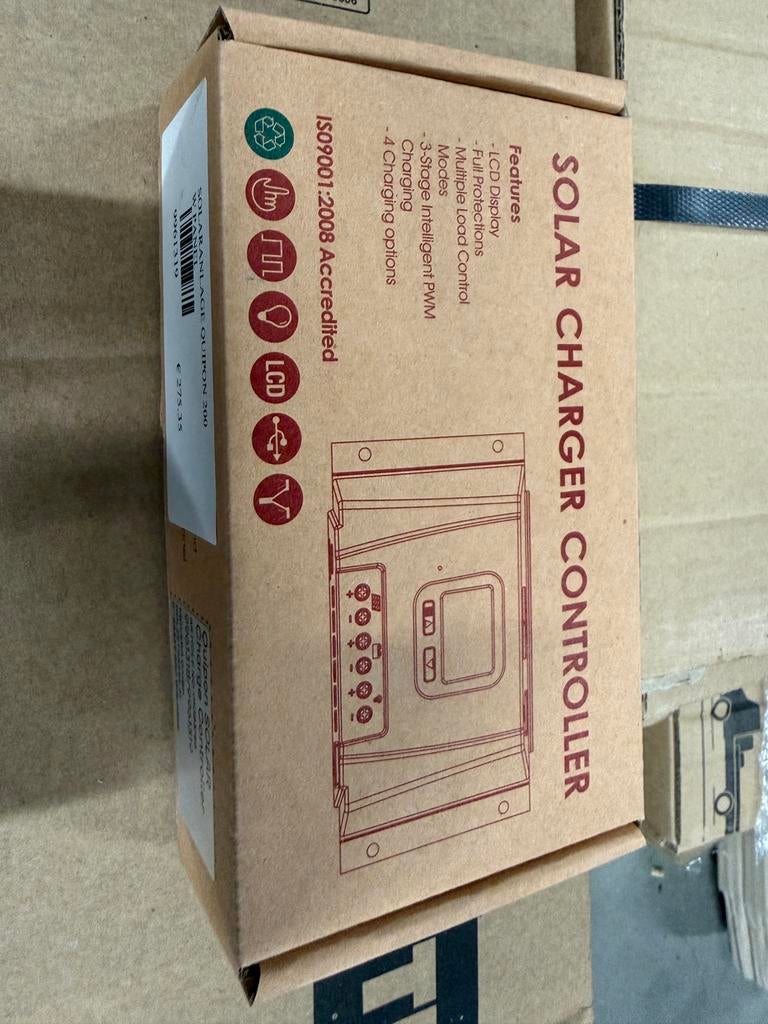 Quipon solar charge controller / zonnepanelen, Ophalen of Verzenden, Zo goed als nieuw