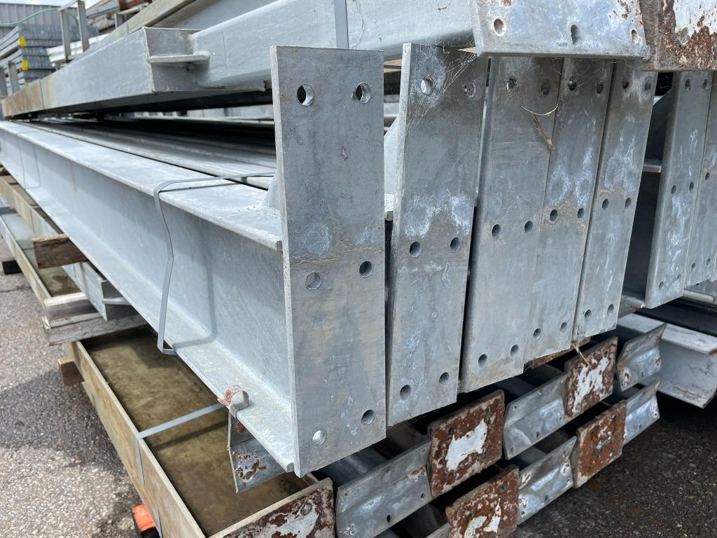 Fixations en acier IPE 200 | Longueur : 3,82 mètres | Galvan, Enlèvement ou Envoi