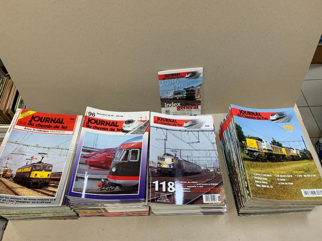 Le Journal du Chemin de Fer (SNCB) 1 à 146, manque 6 n., Enlèvement