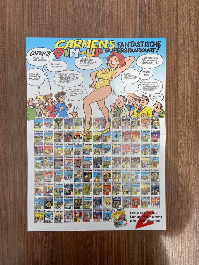 FC De Kampioenen poster, Verzamelen, Ophalen of Verzenden, Zo goed als nieuw