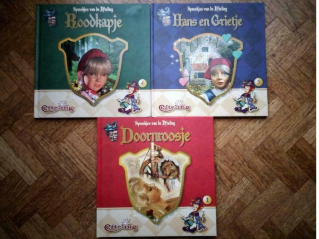 Sprookjes van de Efteling. 2 boeken, Enlèvement ou Envoi, Utilisé, Contes (de fées)