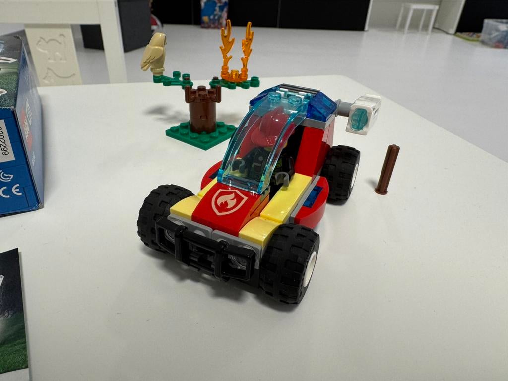 Lego city brandweer 60247, Ophalen of Verzenden, Zo goed als nieuw, Lego