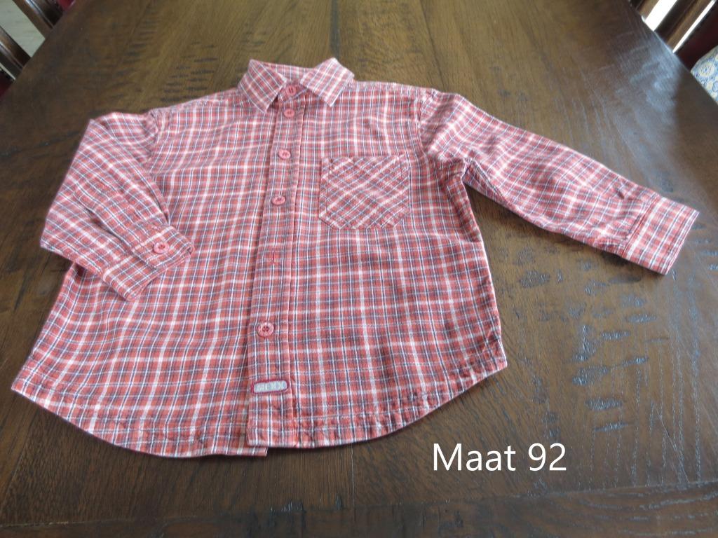 Hemd LM Mexx 92 jongens Fotonr 1131, Kinderen en Baby's, Kinderkleding | Maat 92, Mexx, Overhemd of Blouse, Ophalen of Verzenden