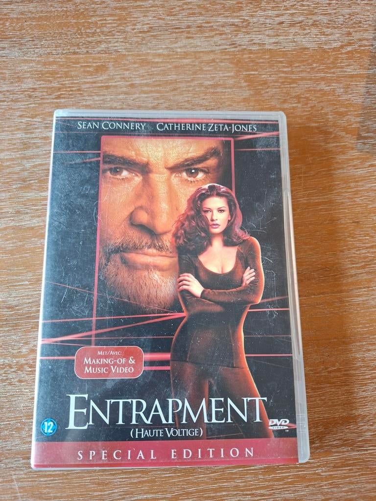 Dvd Entrapment, Vanaf 12 jaar, Ophalen, Gebruikt