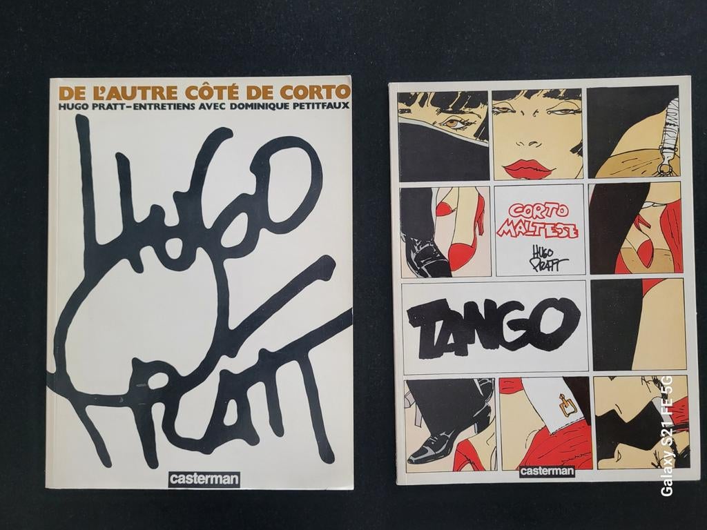 8 BD HUGO PRATT brochées n/b, année 80 ..., Livres, BD, Plusieurs BD, Enlèvement ou Envoi, Comme neuf, Hugo Pratt