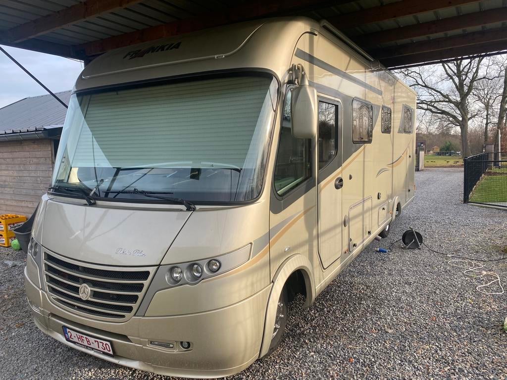 Mobil-home Frankia Platin Plus, Serrures de sécurité, Intégral, Mercedes-Benz, Diesel