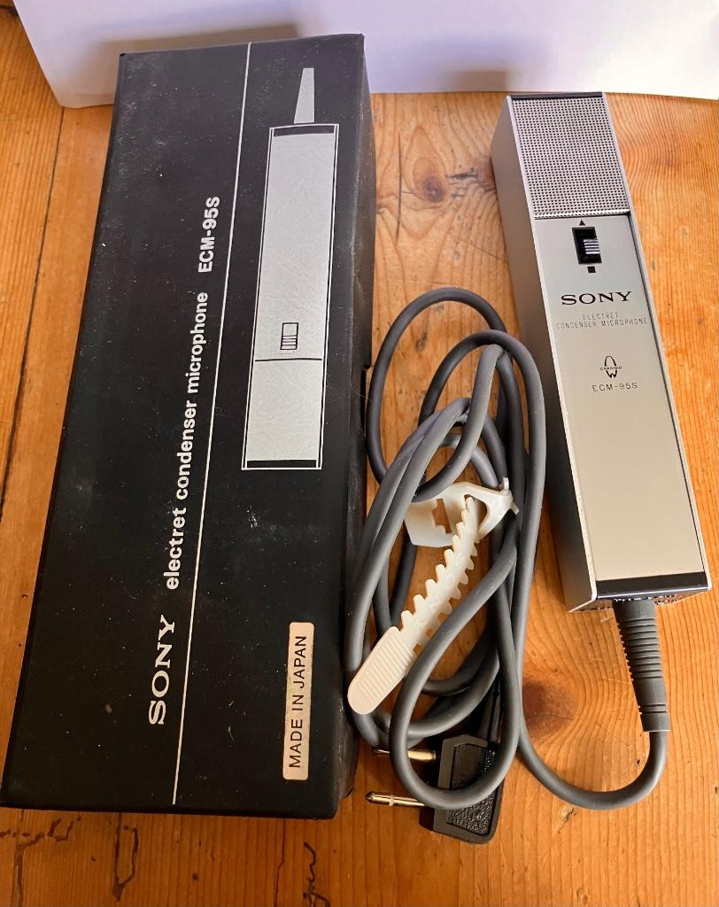 Sony ECM-95S, Ophalen, Sony