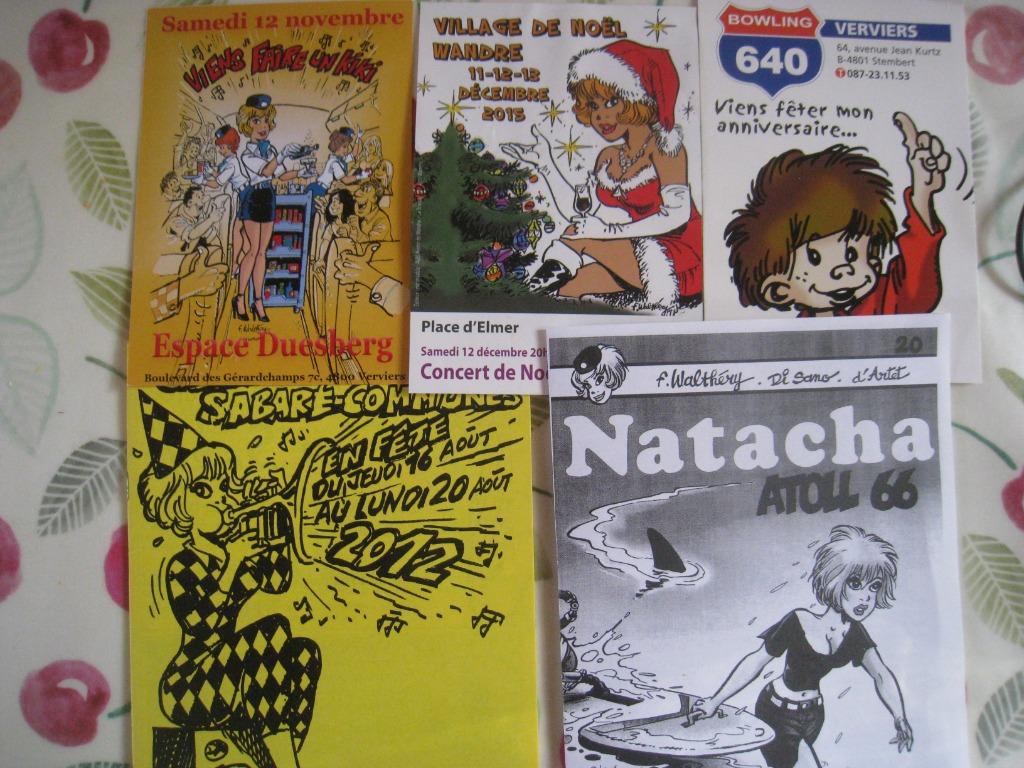 BD walthery natacha publicité bd, Livres, BD, Neuf, Plusieurs BD, Envoi