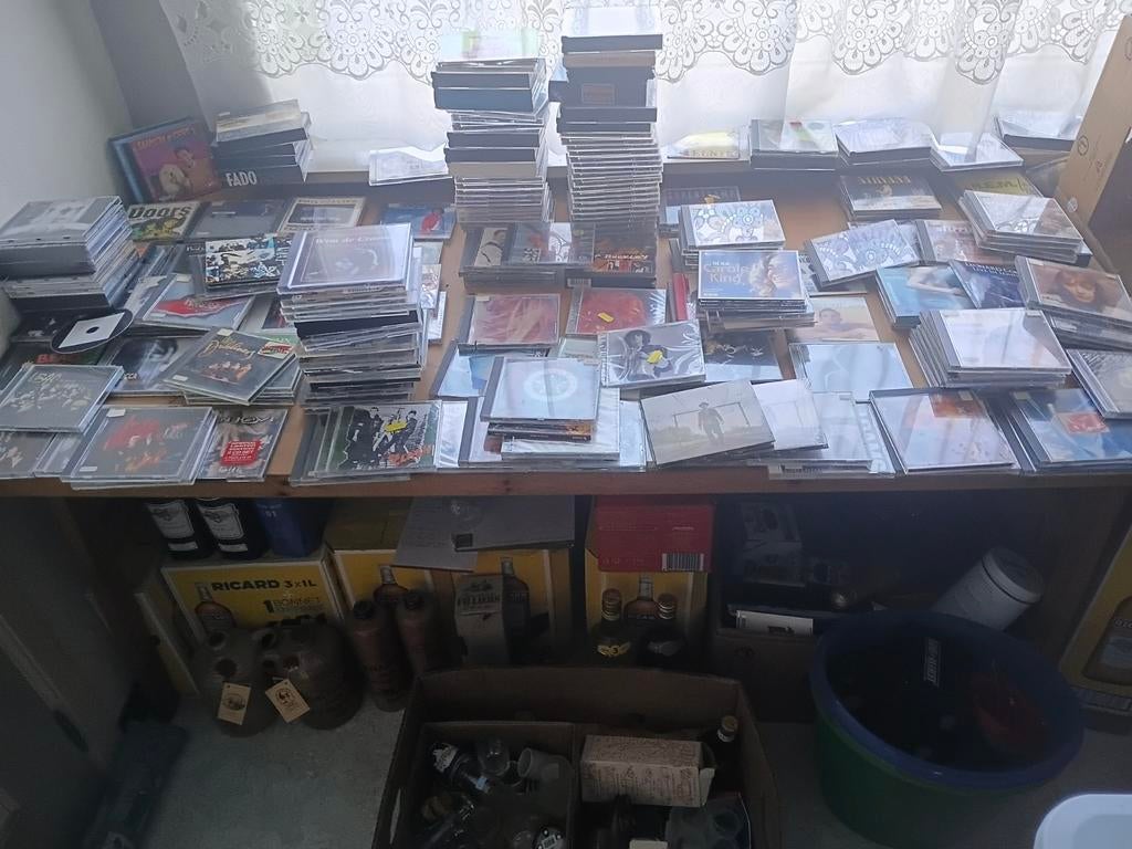 15 tal cd's van Papa Roach tot Patti Smith, Ophalen