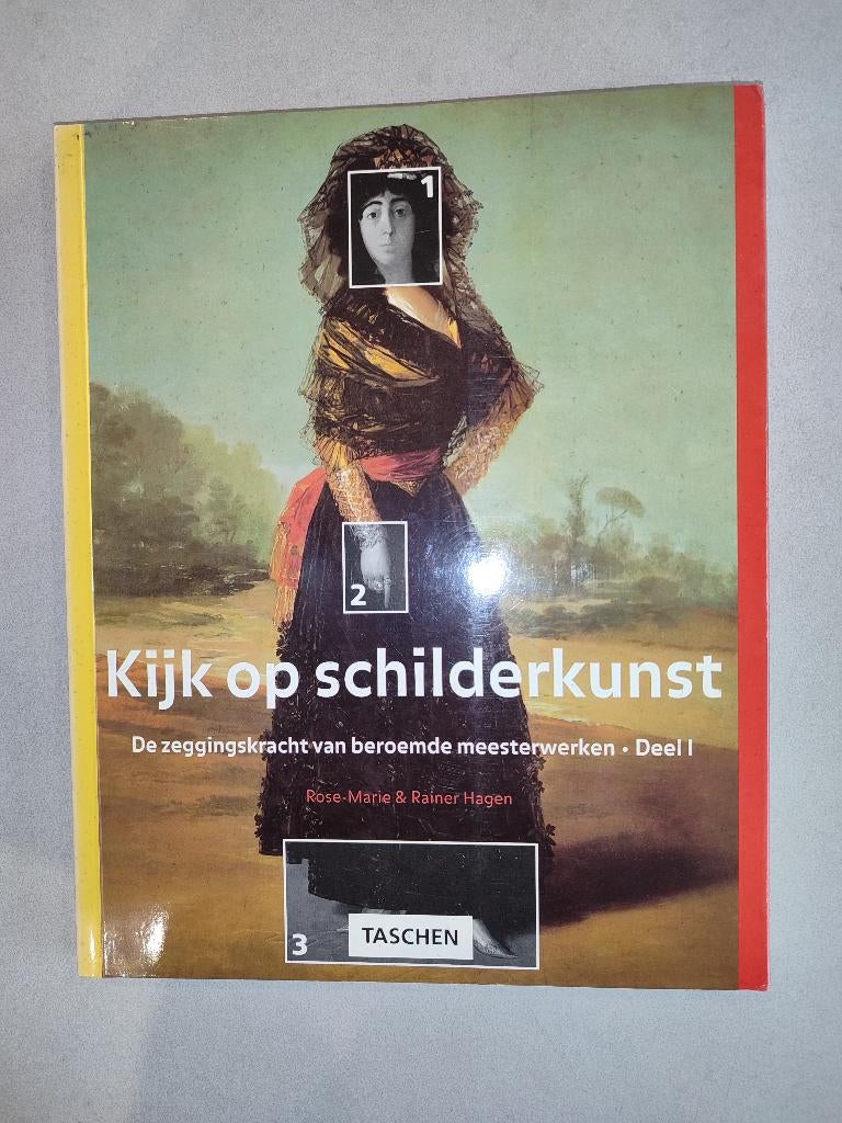 Kijk op schilderkunst: De Zeggingskracht Van ..., Rose-Marie & Rainer Hagen, Peinture et dessin, Enlèvement ou Envoi, Utilisé