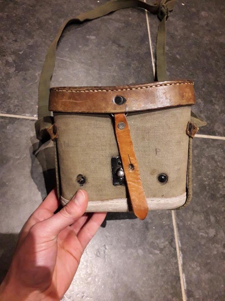 etui à jumelles russe USSR rare WW2 40-45, Enlèvement ou Envoi