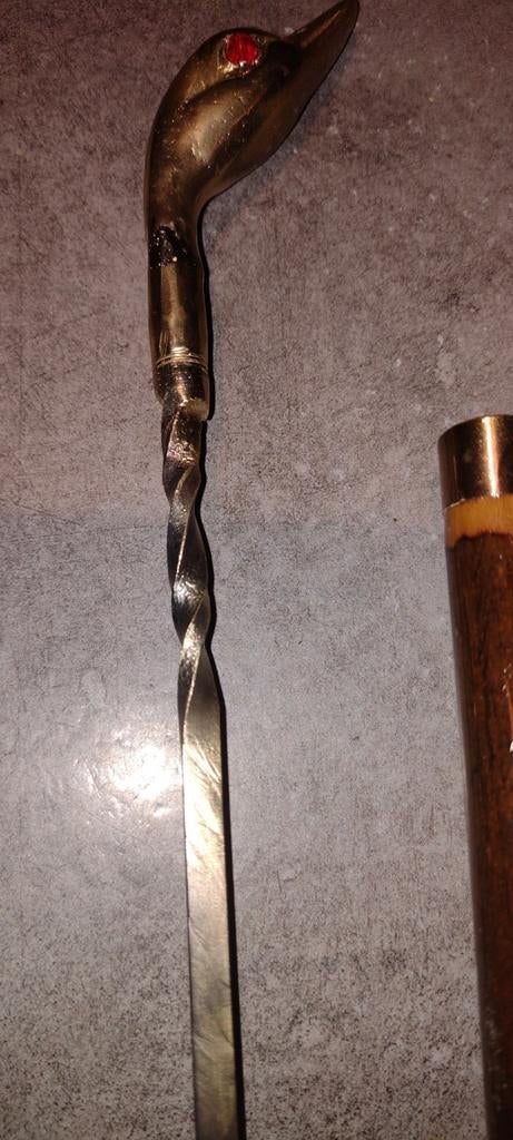 Discrete Canne    avec .'''' lame intérieur, Enlèvement ou Envoi