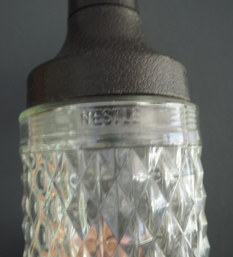 Vintage Shaker Nestle en verre..., Antiquités & Art, Enlèvement