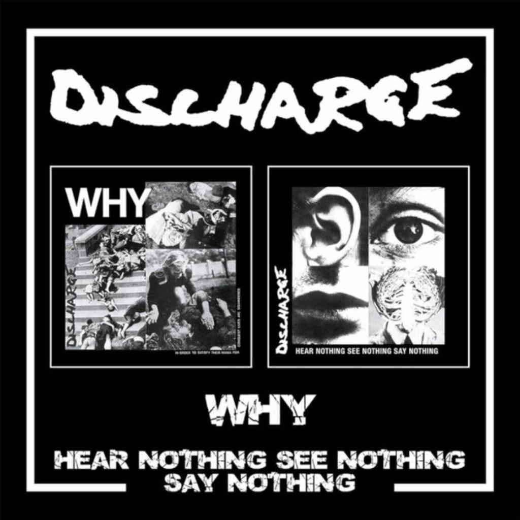 CD NEW: DISCHARGE - Why + Hear nothing see nothing (...), Ophalen of Verzenden, Nieuw in verpakking, Alternative