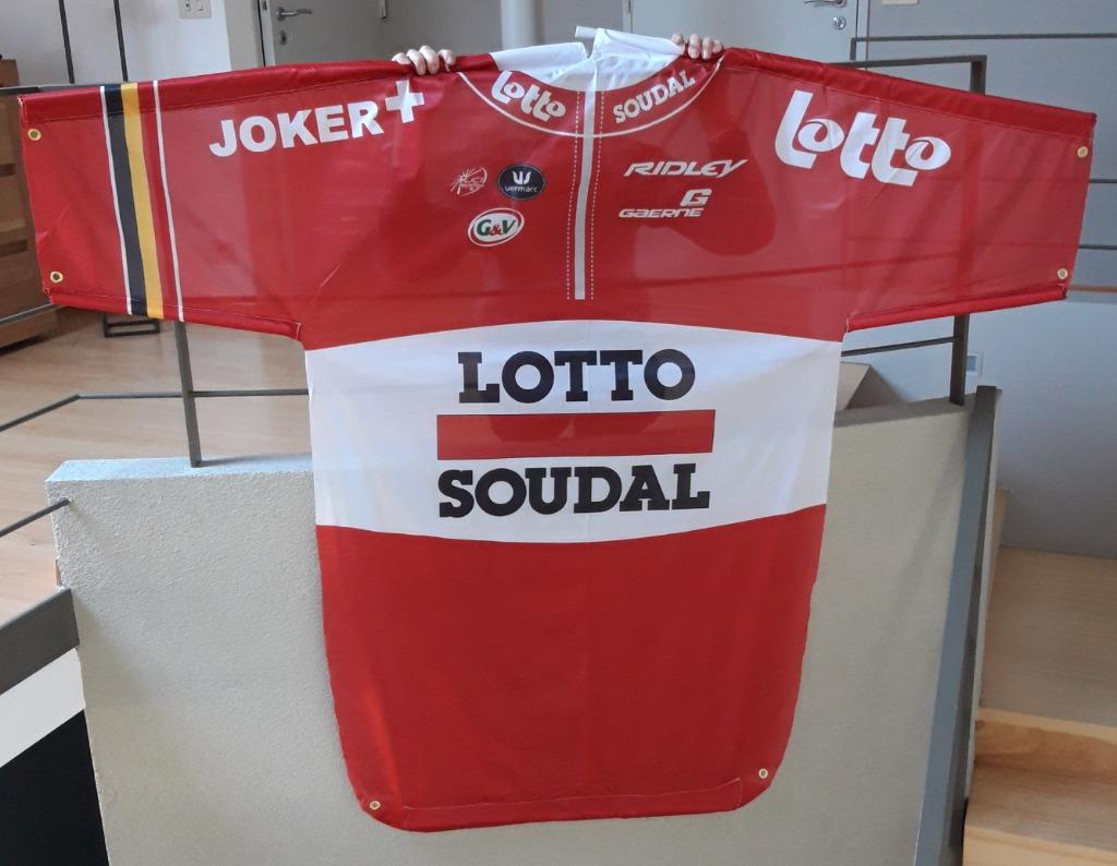 Suporterspaket Lotto soudal, Fietsen en Brommers, Fietsaccessoires | Fietskleding, Ophalen of Verzenden, Zo goed als nieuw