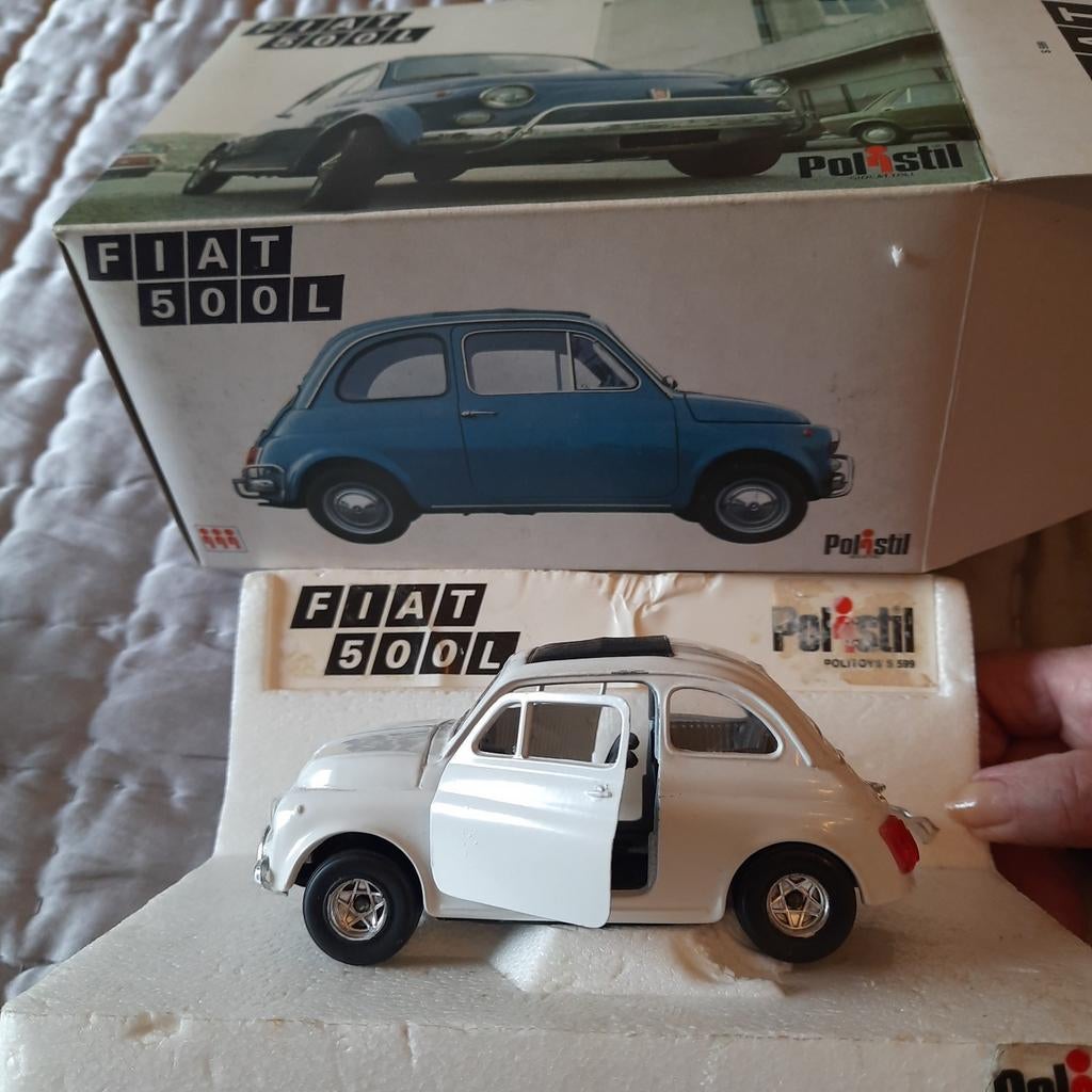 POLISTIL 1/24 : FIAT 500 L * MIB *, Hobby en Vrije tijd, Modelauto's | 1:24, Nieuw, Auto, Overige merken, Ophalen