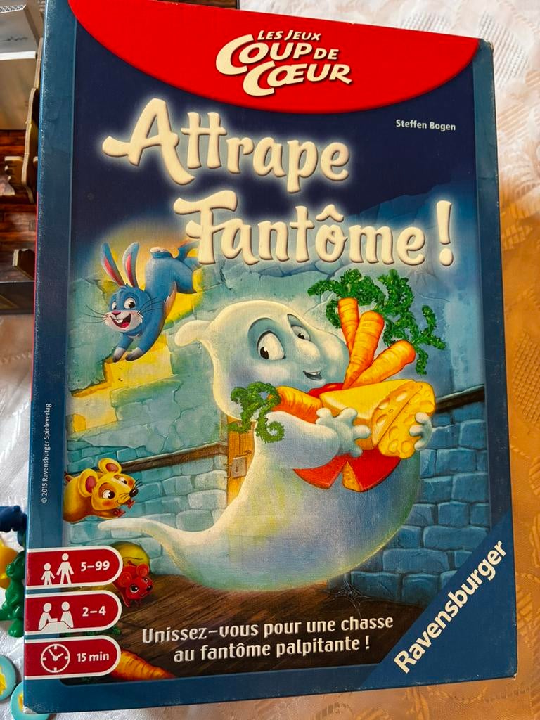 Attrape Fantôme ! Ravensburger, Hobby & Loisirs créatifs, Trois ou quatre joueurs, Enlèvement, Utilisé, Ravensburger