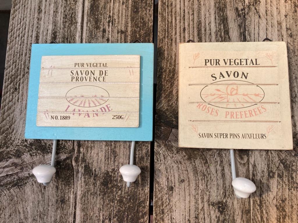 KAPSTOK/ HANDDOEKREK OLD LOOK SAVON 48 stuks Roze en Blauw A, Enlèvement ou Envoi, Neuf