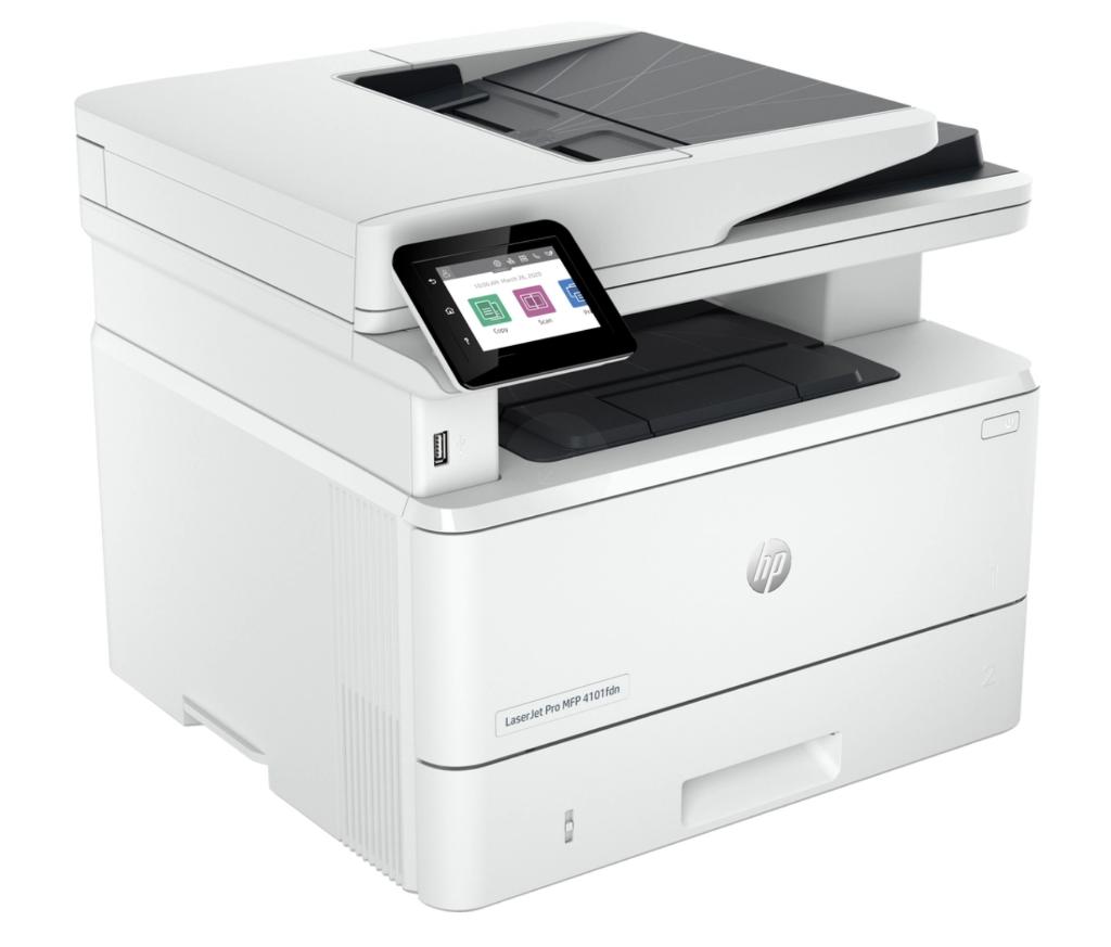 HP LaserJet Pro MFP 4102fdw, HP laserjet, Wi-Fi intégré, Fax, Enlèvement