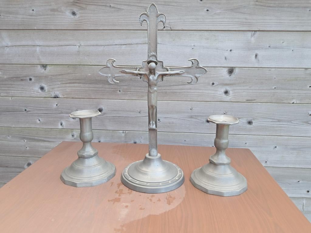 Altaar set, Ophalen of Verzenden, Overige materialen