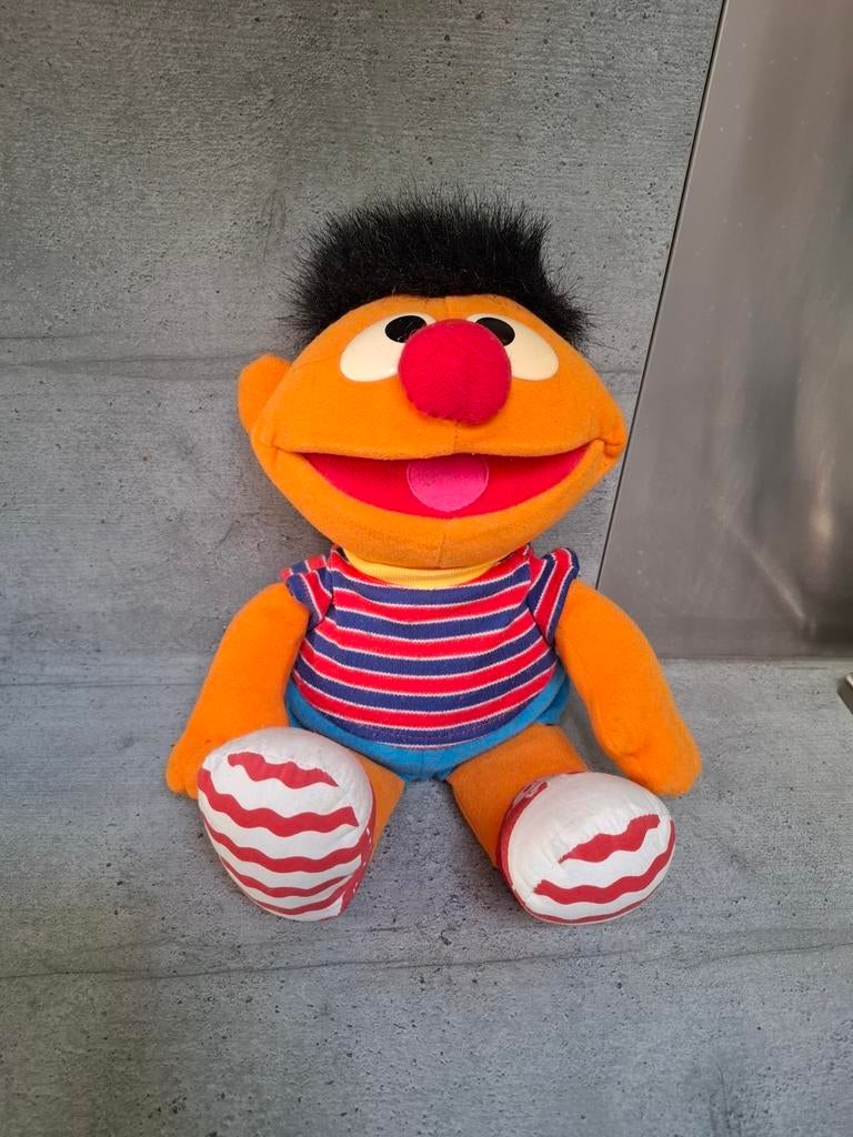 Giechelende Ernie, Kinderen en Baby's, Speelgoed | Knuffels en Pluche, Ophalen, Gebruikt