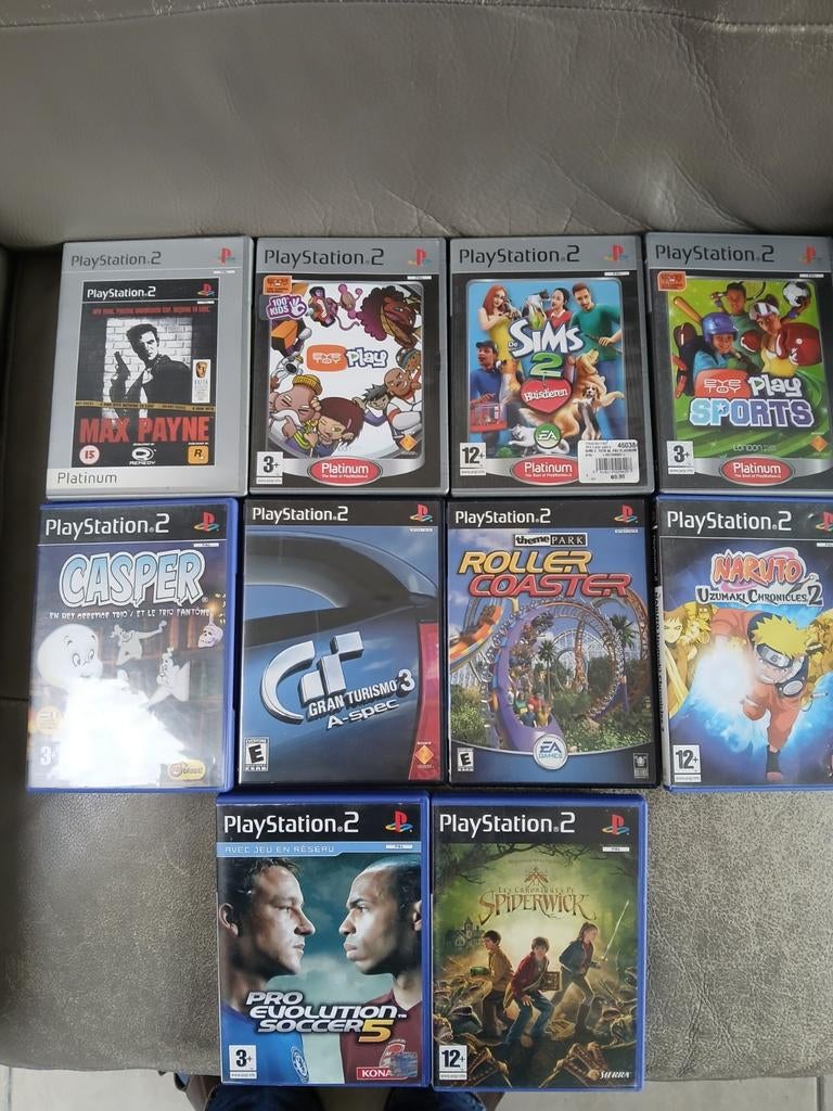 Jeux Playstation 2 divers titres (voir descriptif), Ophalen of Verzenden, Gebruikt