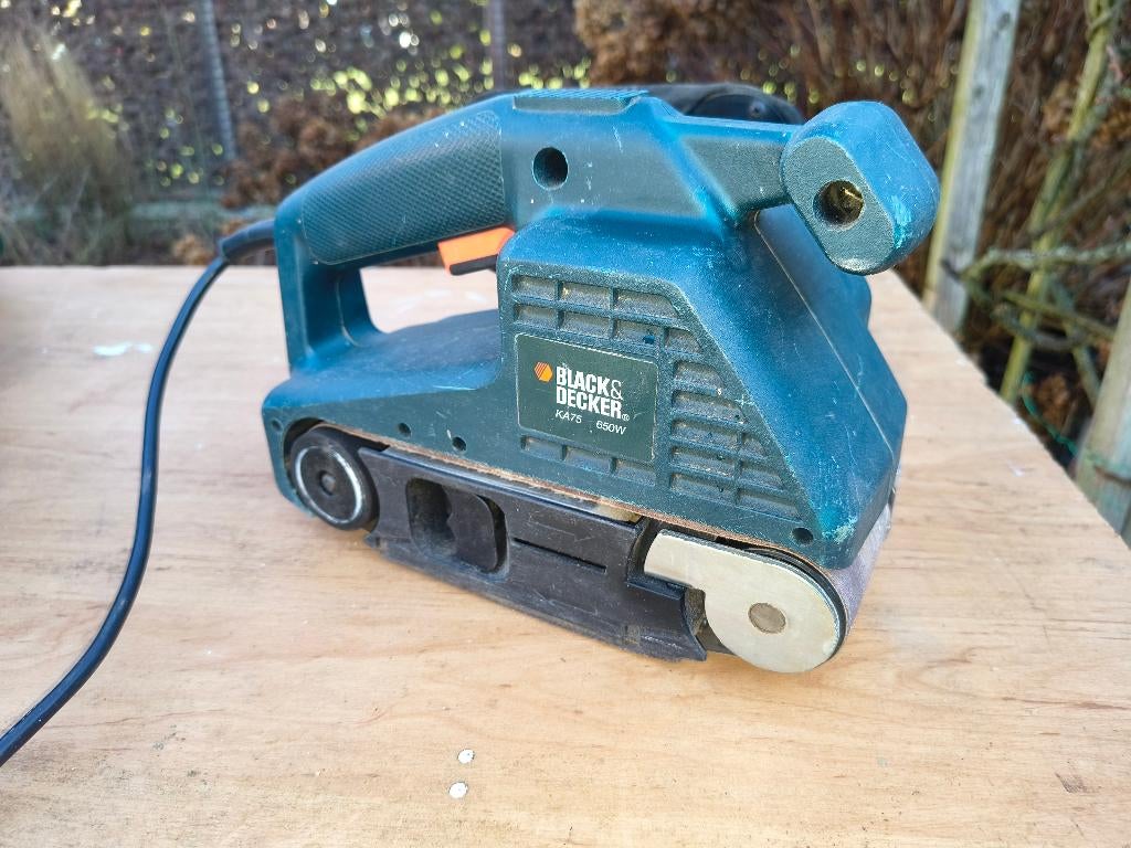 schuurmachine, Enlèvement, Utilisé, 600 à 1200 watts, Ponceuse à bande