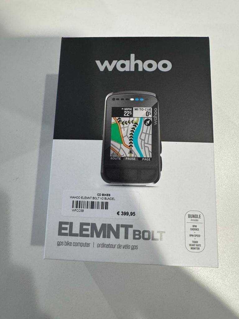 Wahoo element bolt v2 bundel, Ophalen of Verzenden, Nieuw