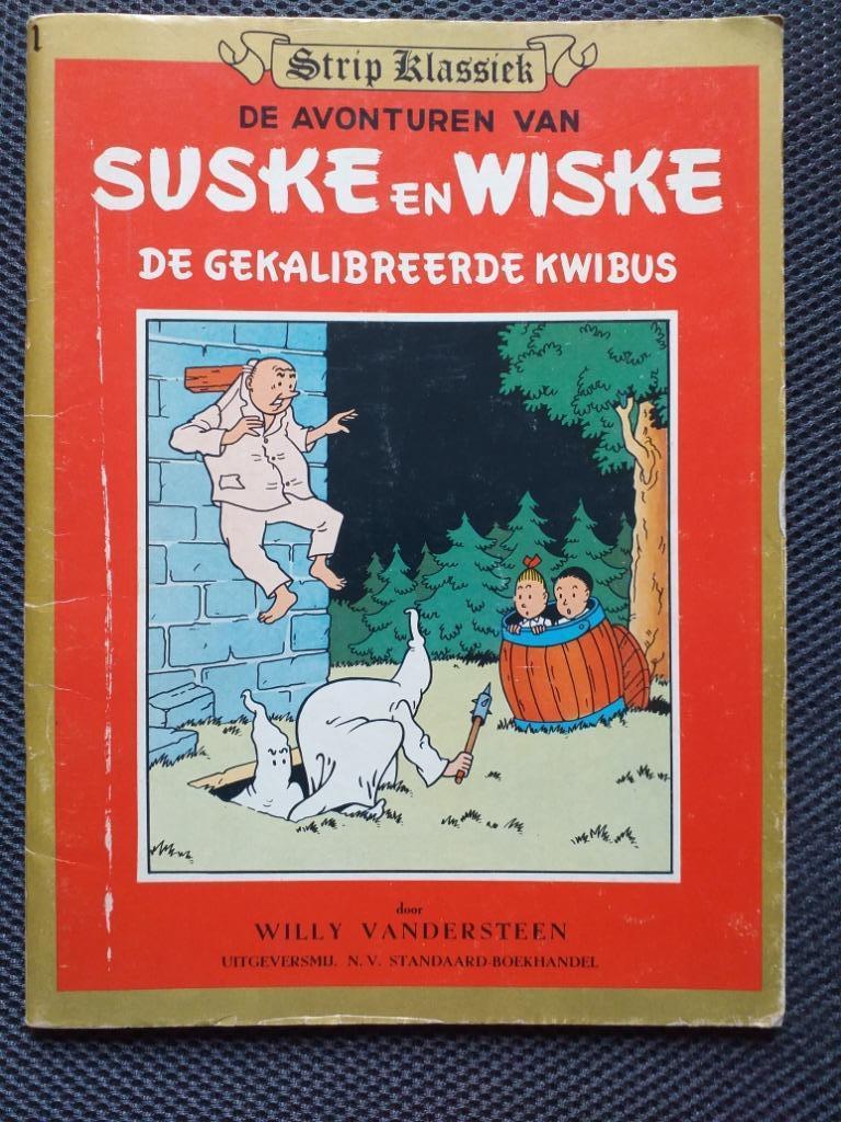 STRIP KLASSIEK (4), Boeken, Meerdere stripboeken, Ophalen of Verzenden, Gelezen, Willy Vandersteen