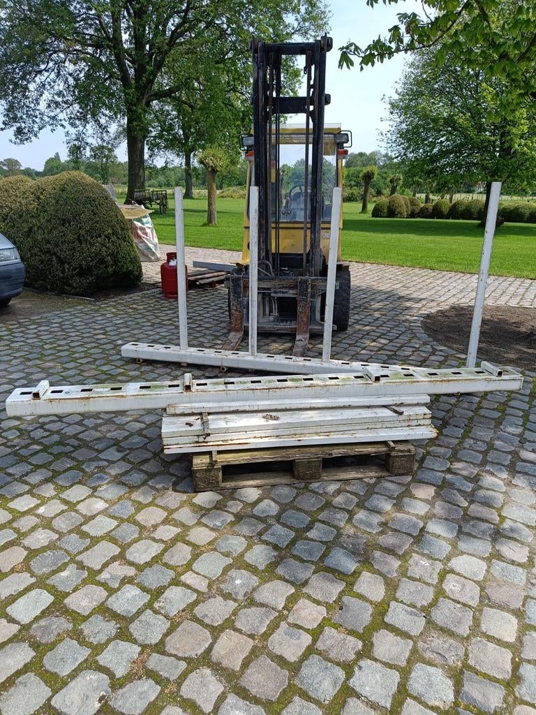 Platenrek ijzer steenkapperij, Ophalen