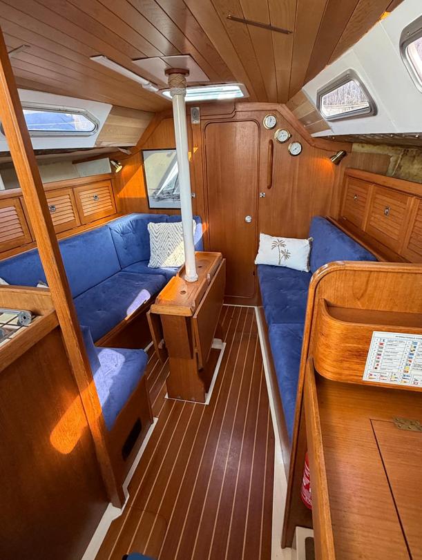 WETERLY STORM 33 ZEILBOOT - nieuwe zeilen van 03/2026!, Watersport en Boten, Kajuitzeilboten en Zeiljachten, Ophalen, Gebruikt