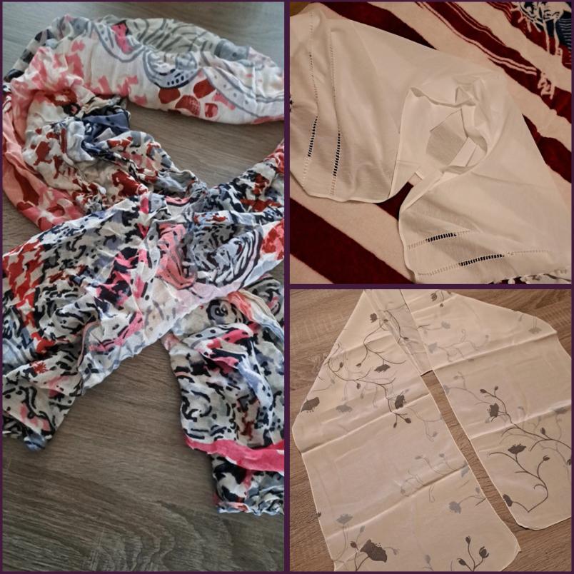 Pakket sjaals, Kleding | Dames, Ophalen of Verzenden, Zo goed als nieuw, Sjaal